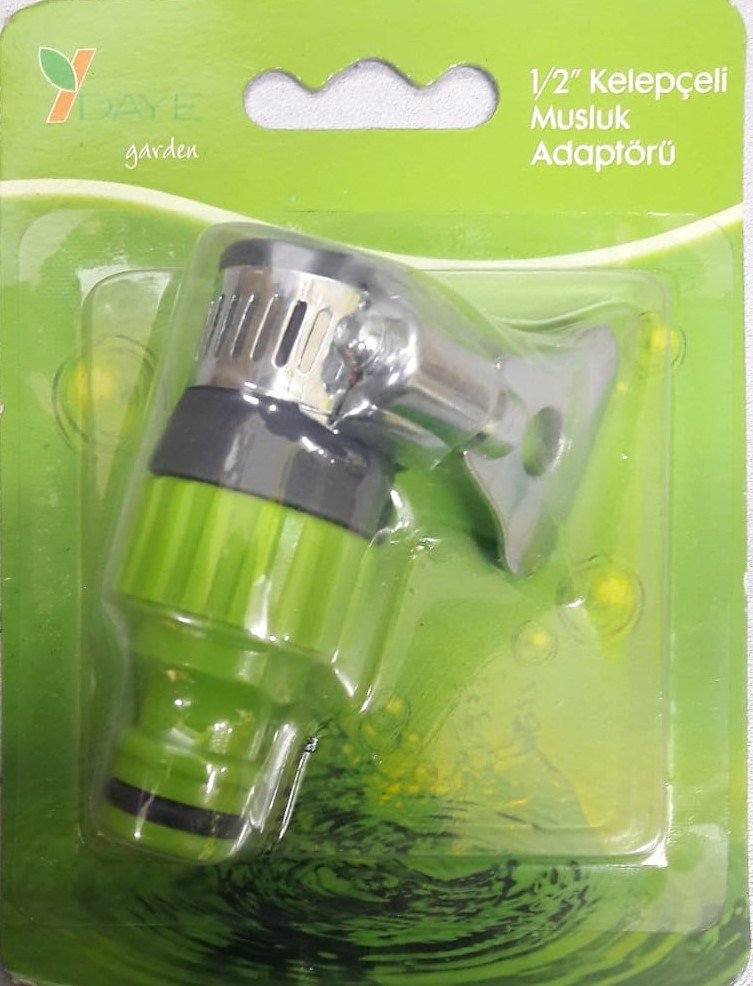 DAYE  DY 8012 1/2 KELEPÇELİ  MUSLUK ADAPTÖRÜ